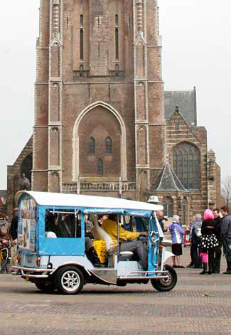 Nieuwe Kerk Delft Tuk Tuk